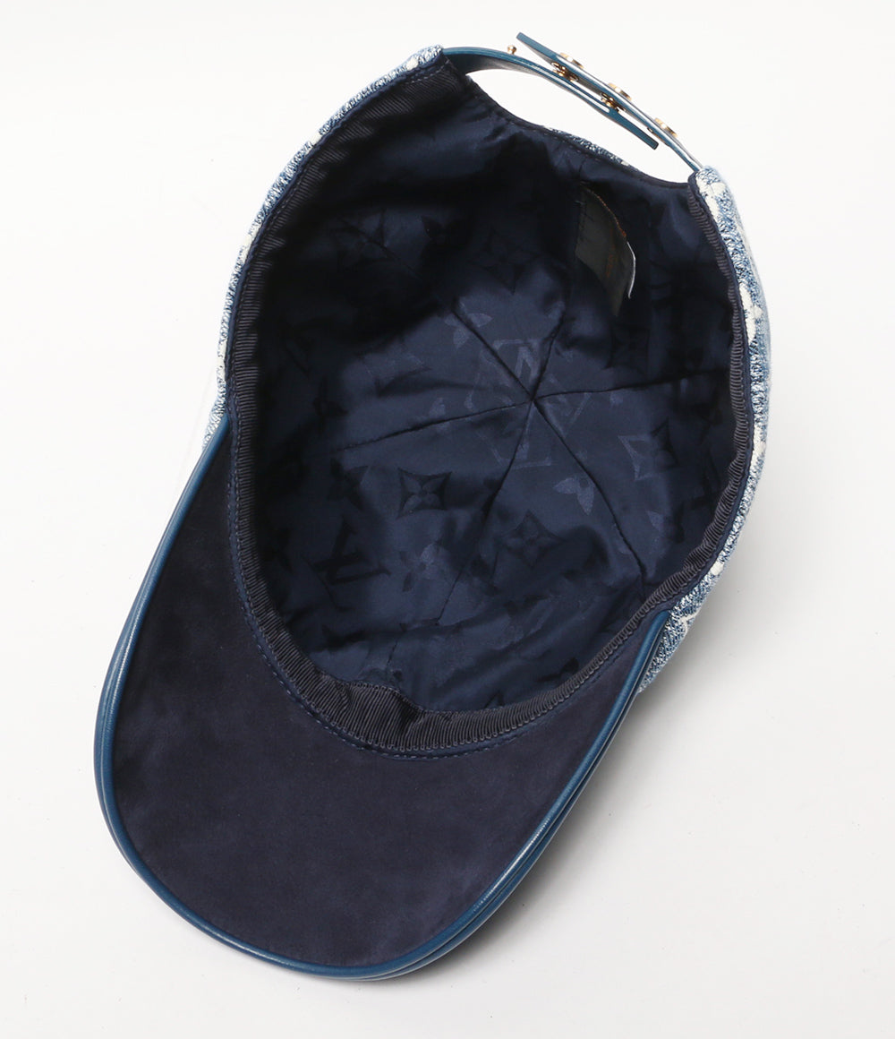 ルイ・ヴィトン キャップ LV MONOGRAM JACQUARD DENIM CAP M77437 レディース SIZE M LOUIS VUITTON