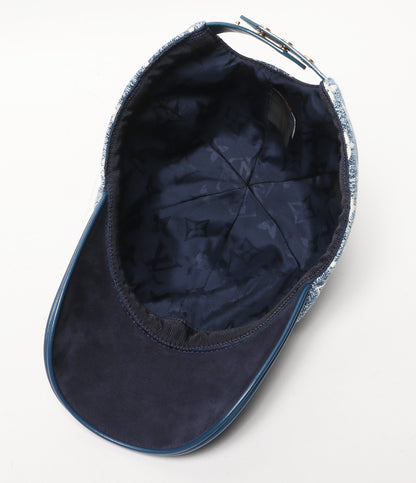 ルイ・ヴィトン キャップ LV MONOGRAM JACQUARD DENIM CAP M77437 レディース SIZE M LOUIS VUITTON