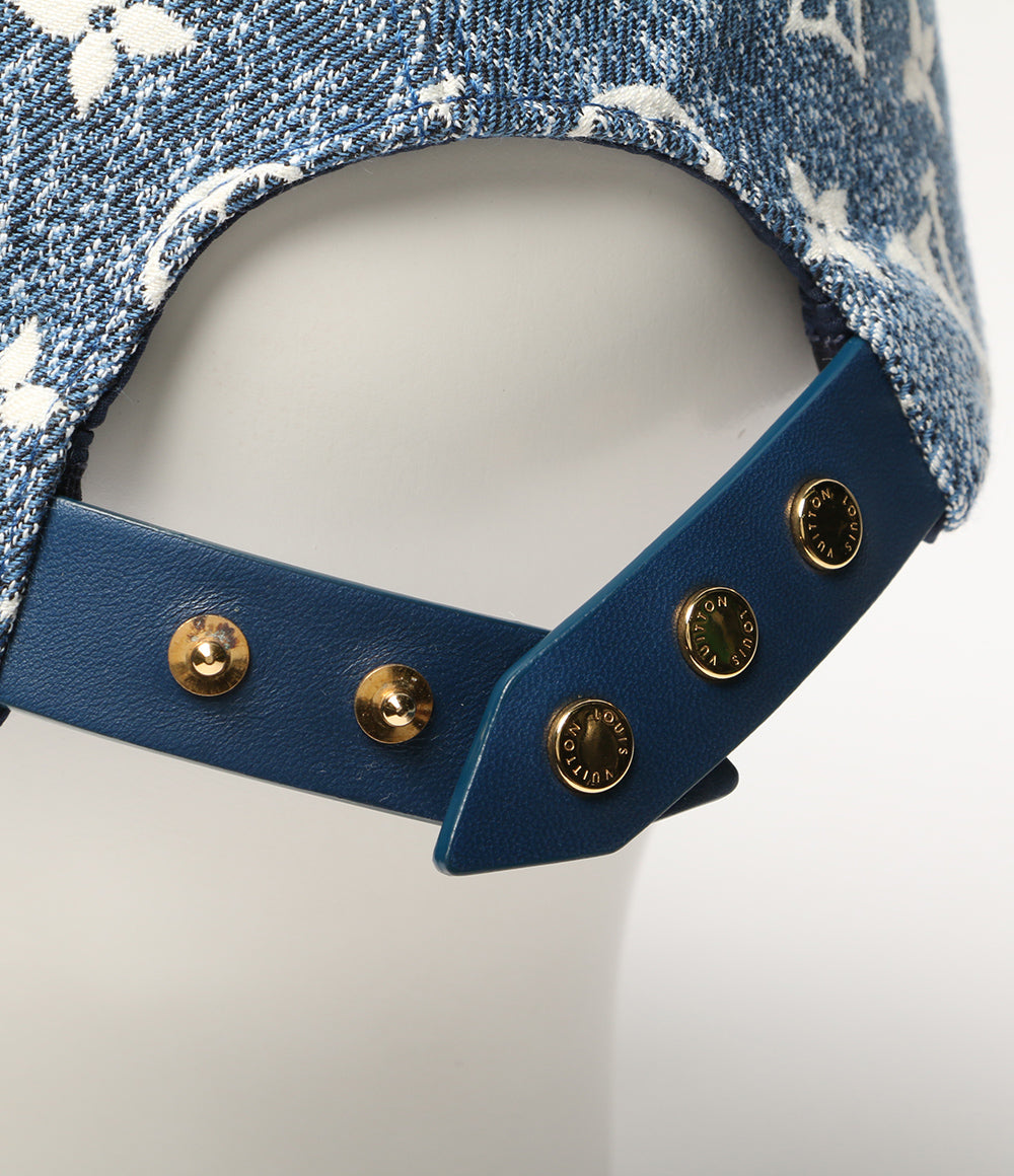 LOUIS VUITTON ルイヴィトン　キャップ ルイ・ヴィトン キャップ LV MONOGRAM JACQUARD DENIM CAP M77437