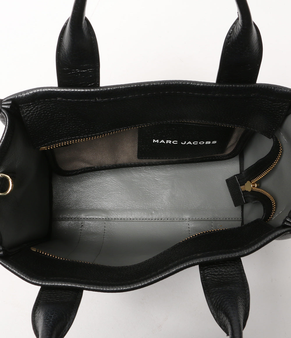 MARC JACOBS レザートートバッグ THE TOTE BAG ショルダーストラップ付き レディース マークジェイコブス