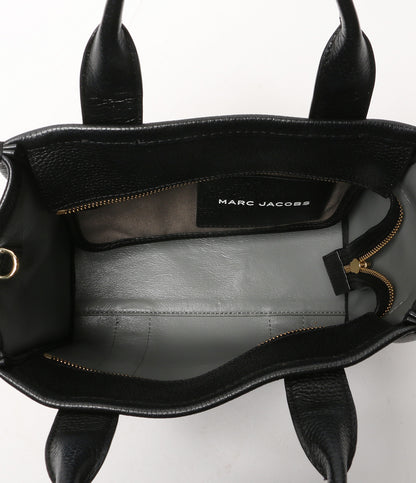 MARC JACOBS レザートートバッグ THE TOTE BAG ショルダーストラップ付き レディース マークジェイコブス