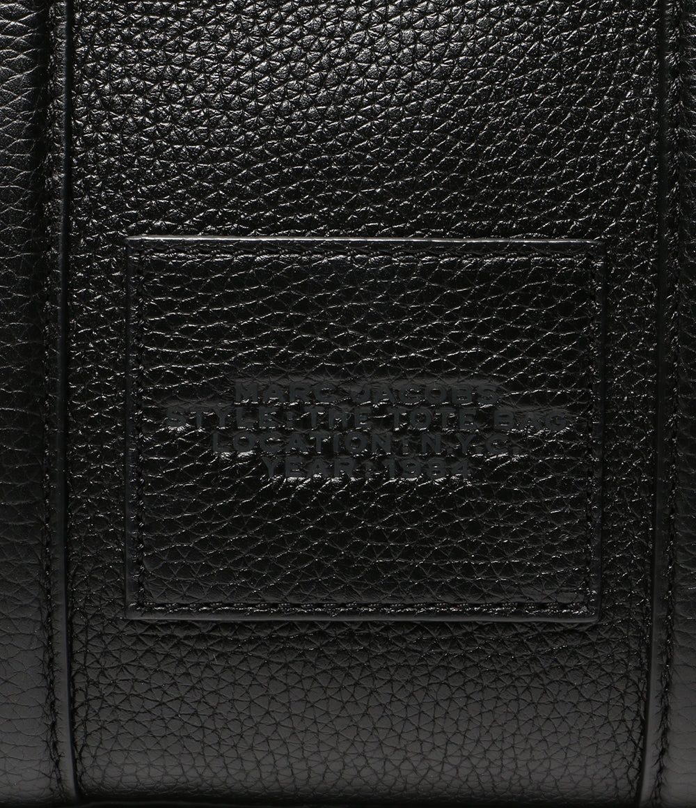 MARC JACOBS レザートートバッグ THE TOTE BAG ショルダーストラップ付き レディース マークジェイコブス