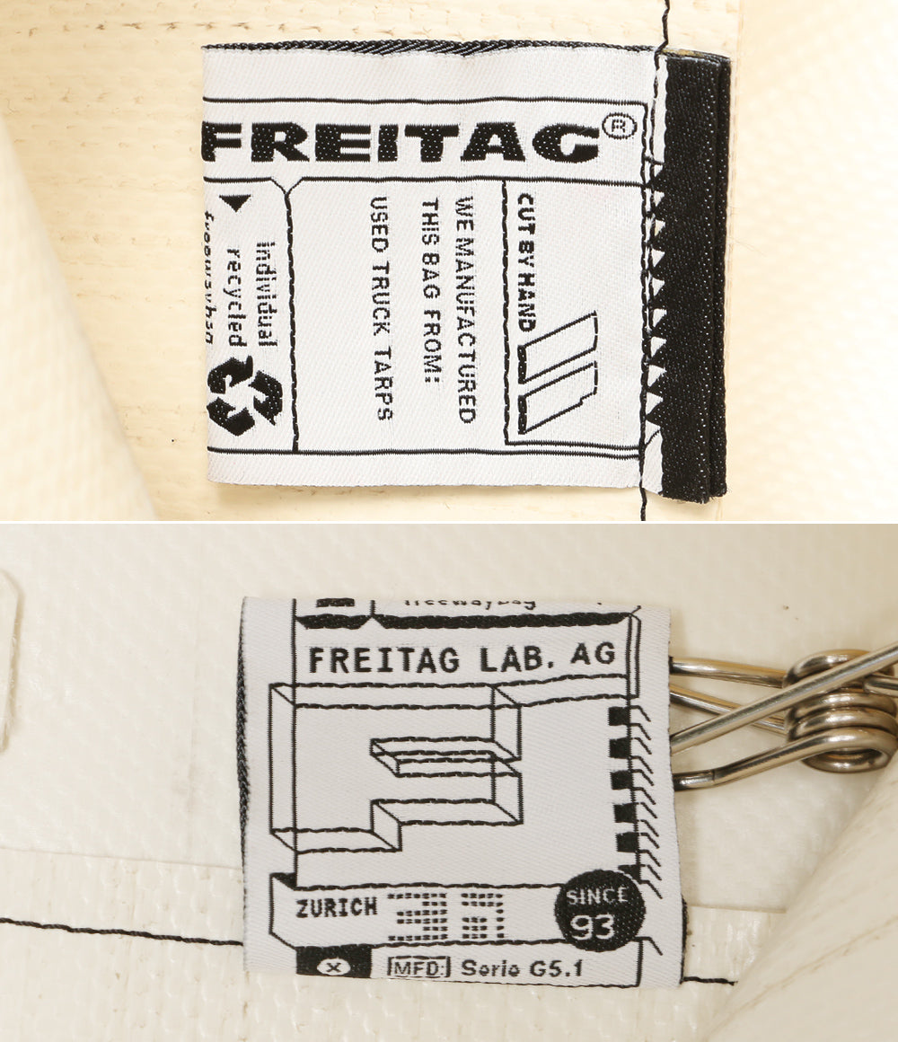 フライターグ トートバッグ ホワイト メンズ FREITAG