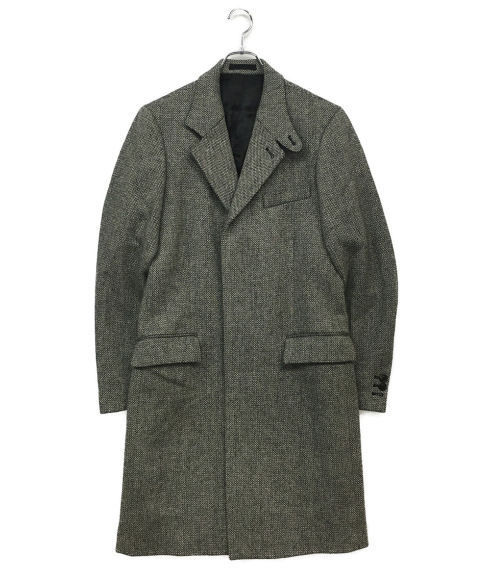 メゾンマルジェラ 美品 チェスターコート フィッシュボーン 930A02293247 メンズ SIZE 46 Maison Margiela