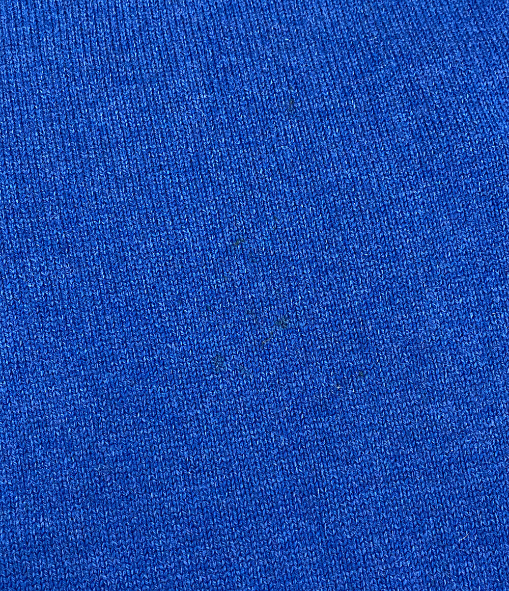 シャネル ノースリーブパールワンピース ブルー P53637 レディース SIZE 34 CHANEL