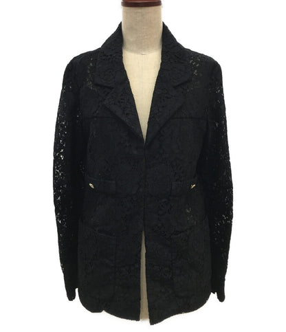 CHANEL ジャケット P74857 カメリア レース レディース SIZE 36 シャネル