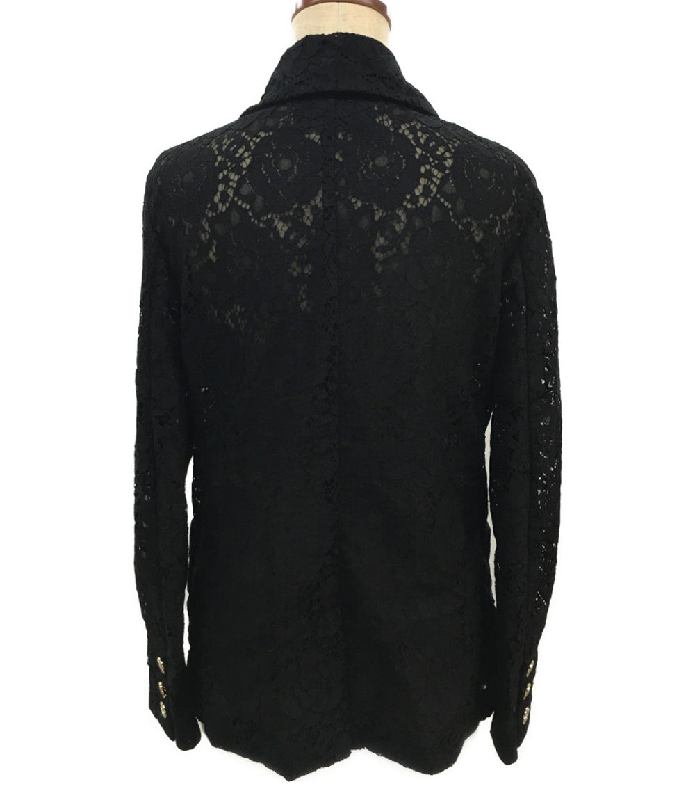 CHANEL ジャケット P74857 カメリア レース レディース SIZE 36 シャネル