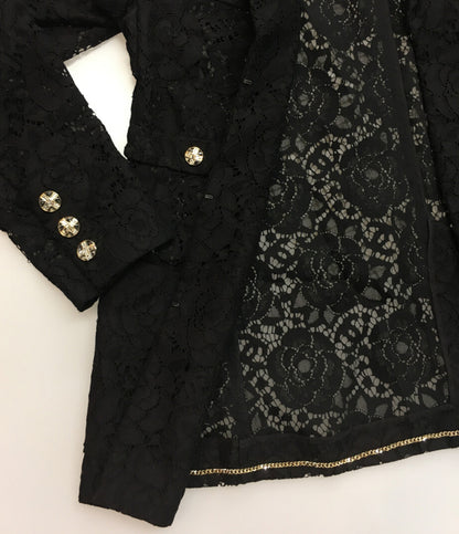 CHANEL ジャケット P74857 カメリア レース レディース SIZE 36 シャネル