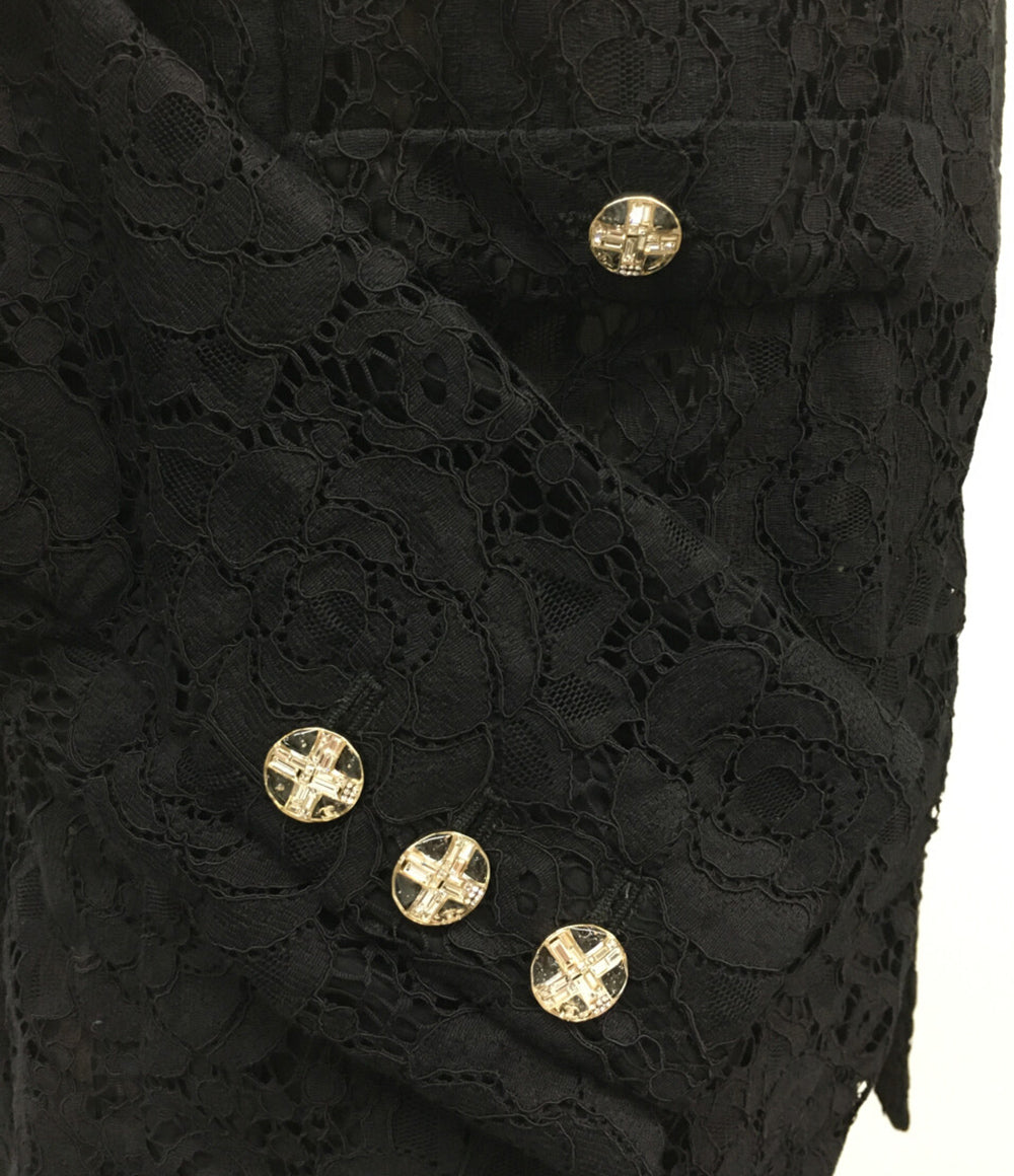CHANEL ジャケット P74857 カメリア レース レディース SIZE 36 シャネル