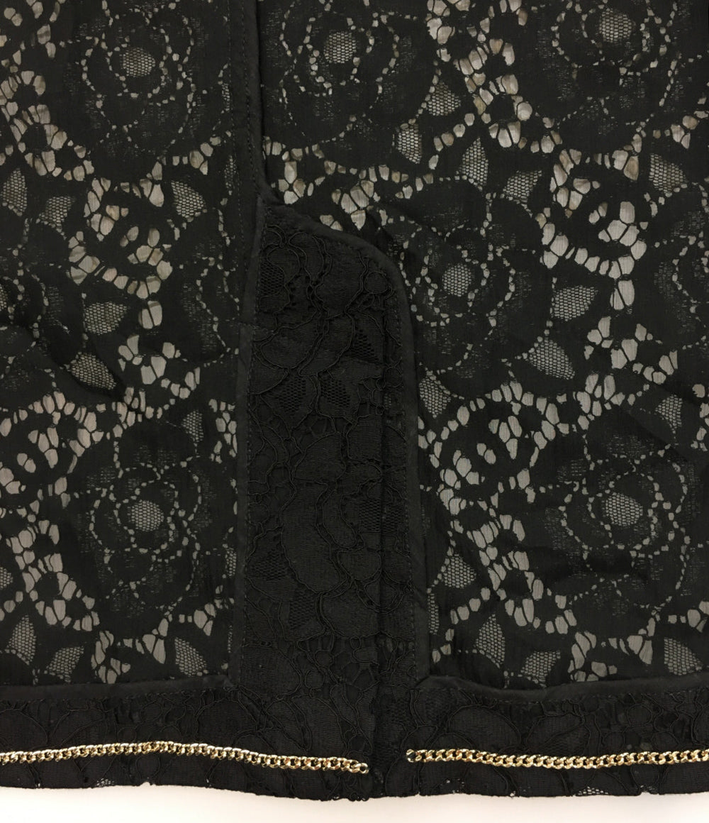 CHANEL ジャケット P74857 カメリア レース レディース SIZE 36 シャネル