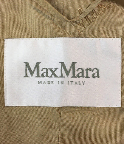 MAX MARA コート 白タグ キャメル レディース SIZE 36 マックスマーラ