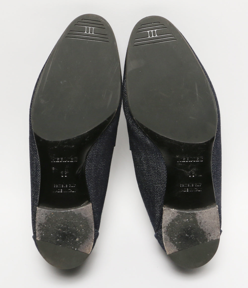 エルメス ローファー ロワイヤル デニム AF231050Z 2211 レディース SIZE 36 HERMES