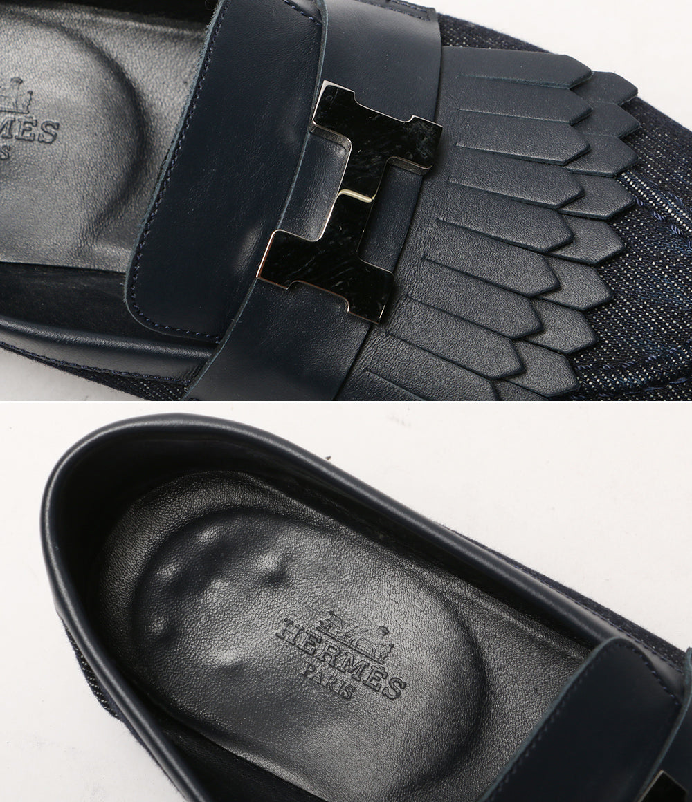 エルメス ローファー ロワイヤル デニム AF231050Z 2211 レディース SIZE 36 HERMES