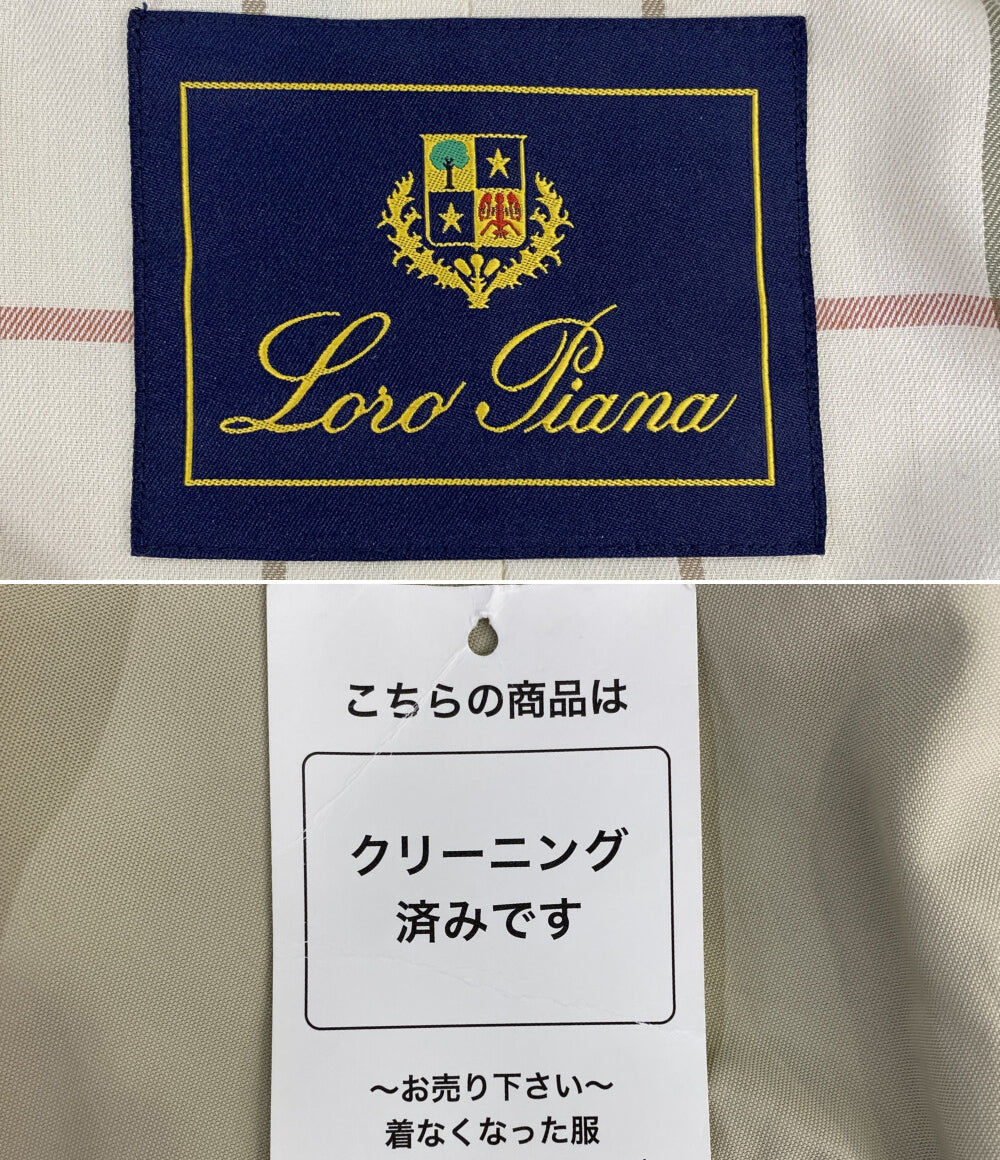 ロロピアーナ コート 襟レザー roadster villa deste メンズ SIZE XXL