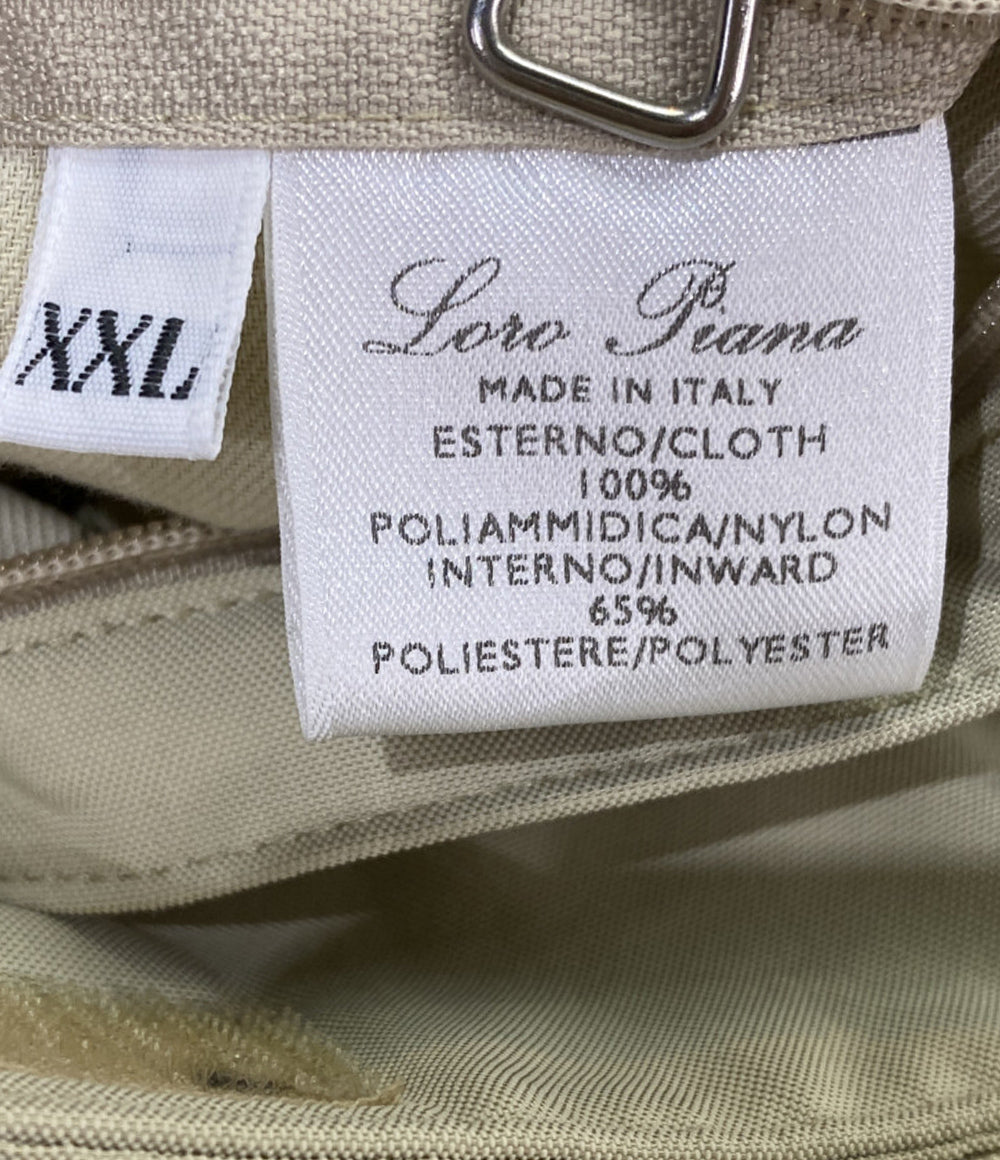 Loro Piana コート 襟レザー roadster villa deste メンズ SIZE XXL ロロピアーナ