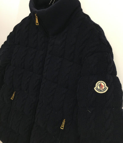 モンクレール ダウンジャケット ケーブル編 H20931A00098 レディース SIZE 1 MONCLER