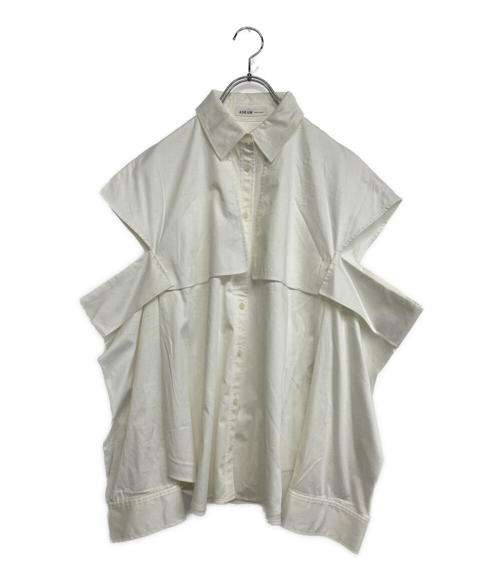 ADEAM 長袖シャツ ホワイト RHYME 43100-AAT0005PR レディース SIZE S アディアム