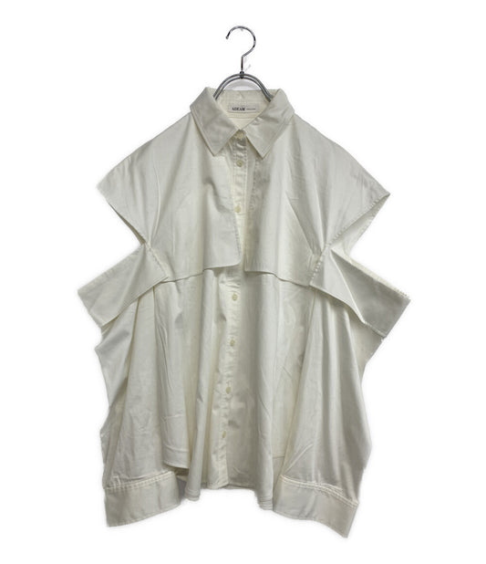 ADEAM 長袖シャツ ホワイト RHYME 43100-AAT0005PR レディース SIZE S アディアム