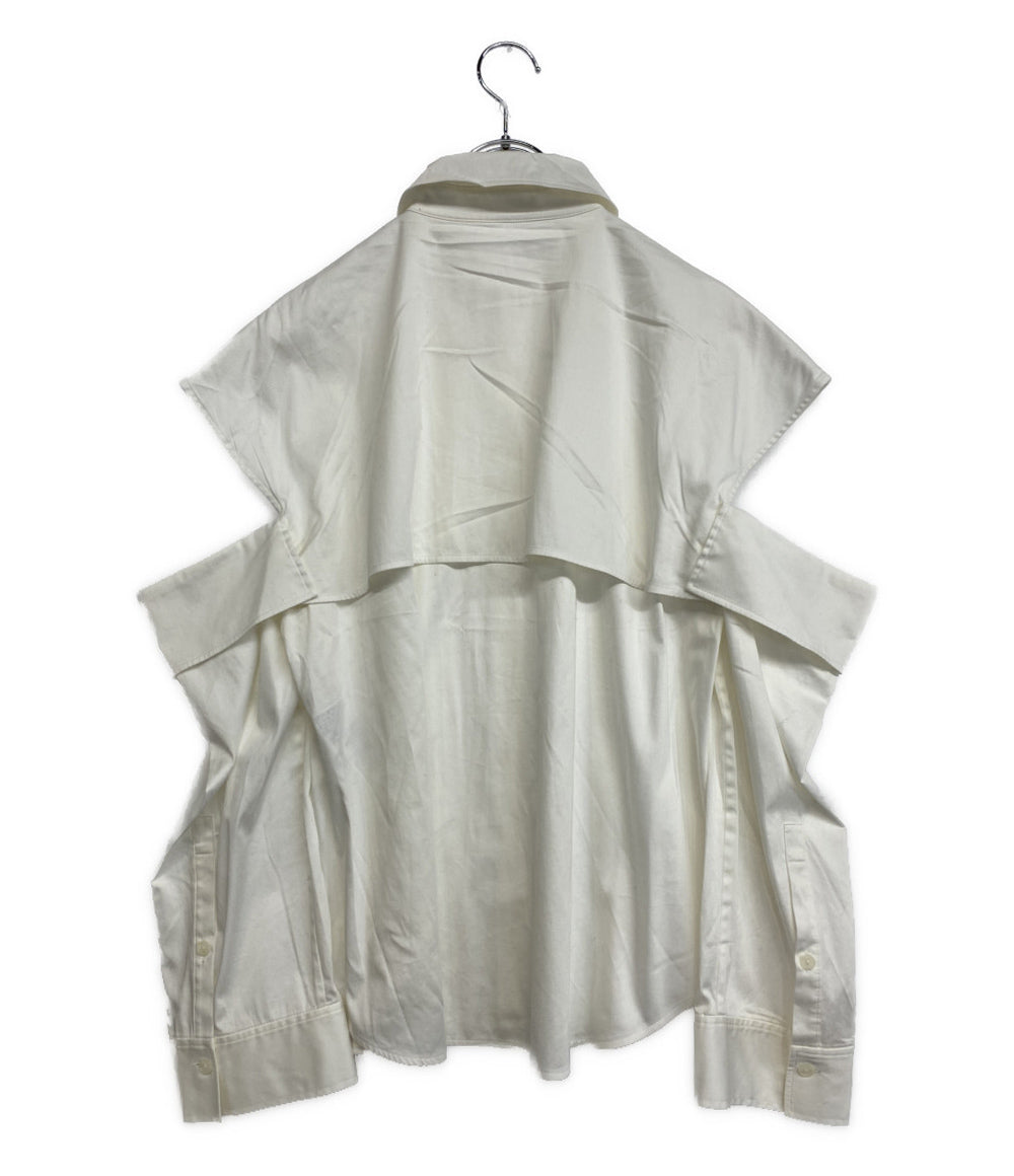 ADEAM 長袖シャツ ホワイト RHYME 43100-AAT0005PR レディース SIZE S アディアム