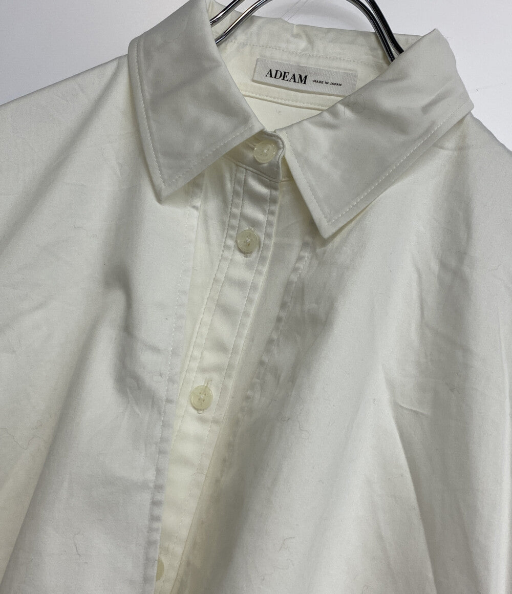 ADEAM 長袖シャツ ホワイト RHYME 43100-AAT0005PR レディース SIZE S アディアム