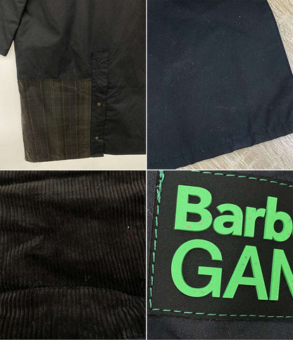 バブアー ガニー ロングコート フーディ レディース SIZE 8 BARBOUR×GANNI BURGHLEY