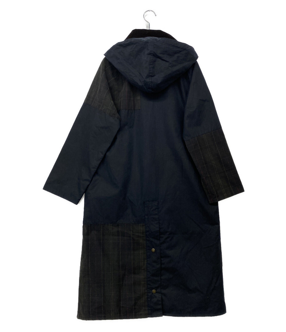 バブアー ガニー ロングコート フーディ レディース SIZE 8 BARBOUR×GANNI BURGHLEY