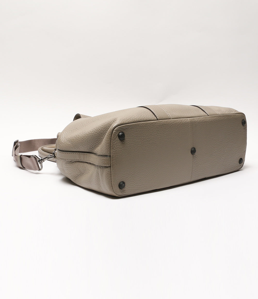 フジタカ ショルダーバッグ シボ革 2WAY メンズ FUJITAKA