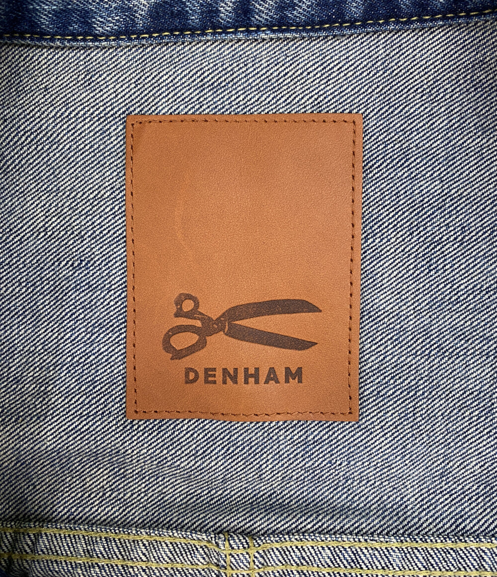 定価10万　DENHAM デンハム高級ボアJKT 赤タグ 中古・古着通販】Denham (デンハム) ボアデニムジャケット ブルー