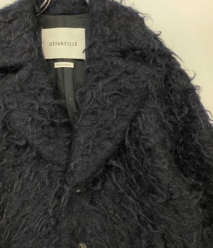 デパリエ モヘアシャギーテーラードコート B1123AFC054 レディース SIZE 38 DEPAREILLE　