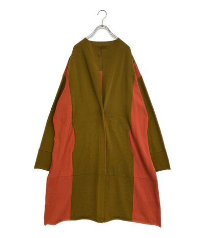 プリーツプリーズ カーディガン POCKET KNIT アプリコット PP03-KA762 レディース SIZE 3 PLEATS PLEASE