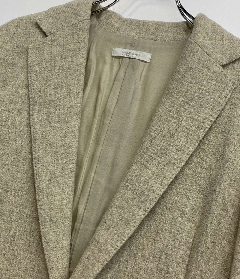 プラージュ テーラードジャケット Big Tailored ベージュ レディース SIZE 38 Plage