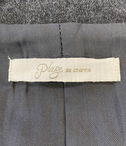 プラージュ テーラードジャケット Big Tailored チャコール レディース SIZE 38 Plage