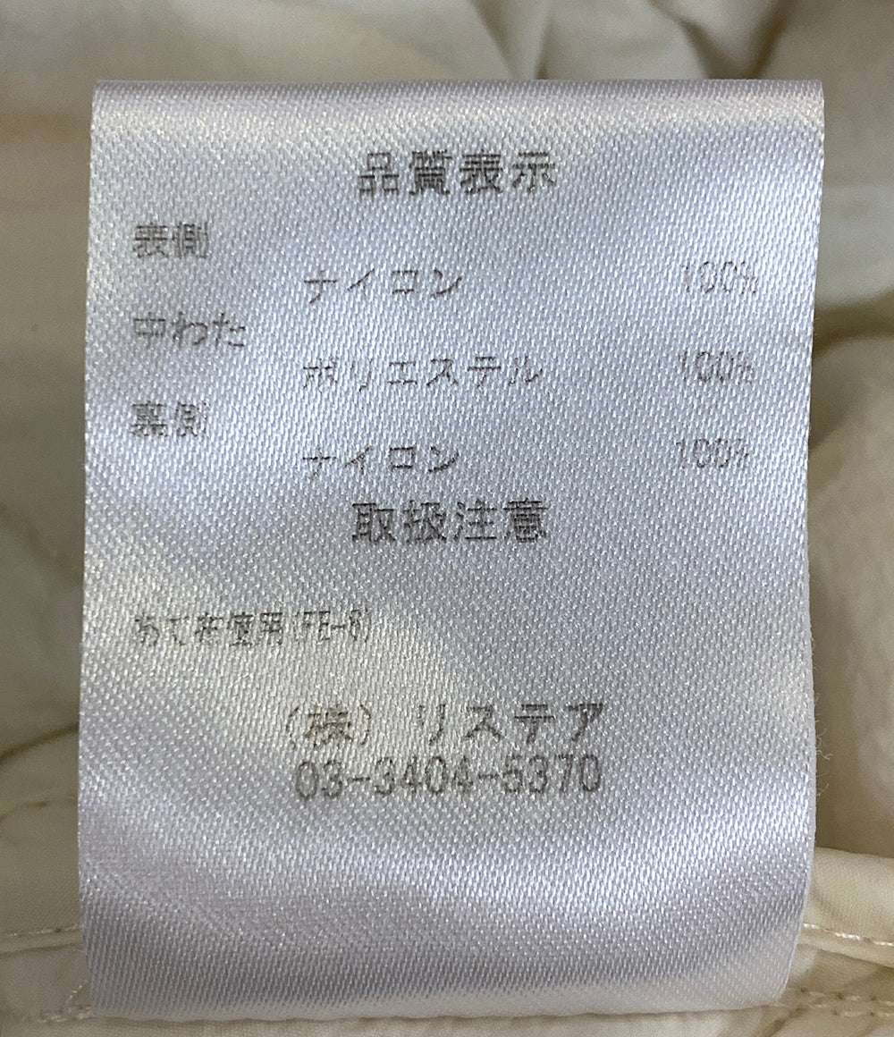 ルシェルブルー 2WAYパテッドコクーンコート キルティング ホワイト 23AW レディース SIZE 36 LE CIEL BLUE