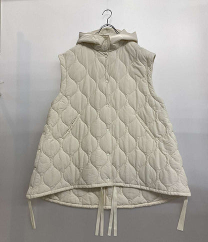 ルシェルブルー 2WAYパテッドコクーンコート キルティング ホワイト 23AW レディース SIZE 36 LE CIEL BLUE