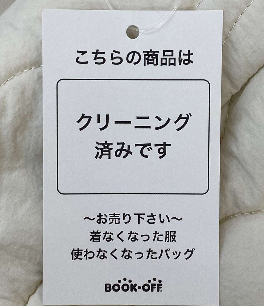 ルシェルブルー 2WAYパテッドコクーンコート キルティング ホワイト 23AW レディース SIZE 36 LE CIEL BLUE