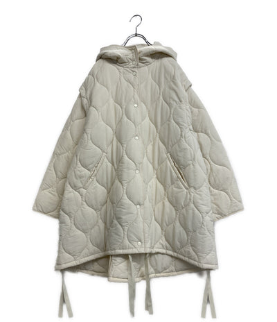 ルシェルブルー 2WAYパテッドコクーンコート キルティング ホワイト 23AW レディース SIZE 36 LE CIEL BLUE