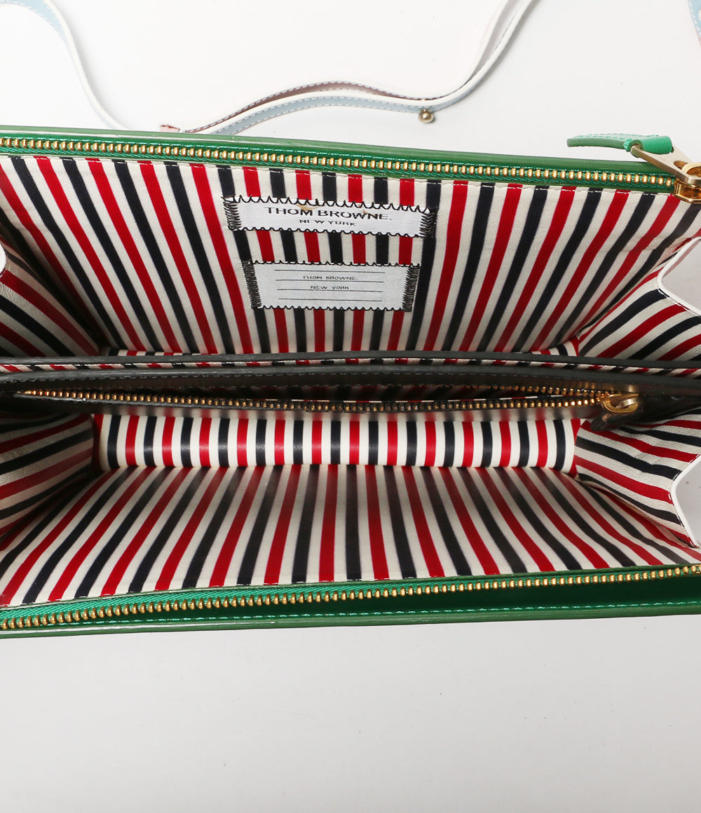 トムブラウン ショルダーバッグ アコーディオンバッグ レディース THOM BROWNE