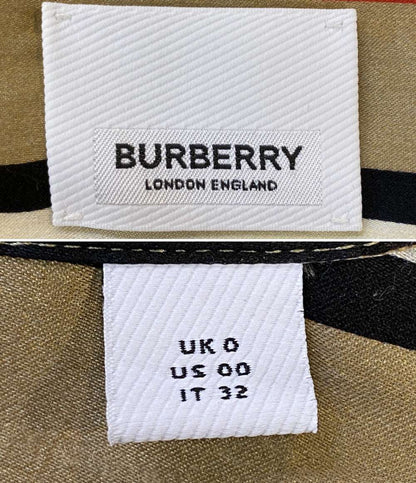 バーバリー 長袖シャツ Icon Stripe Shirt レディース SIZE UK 0 BURBERRY