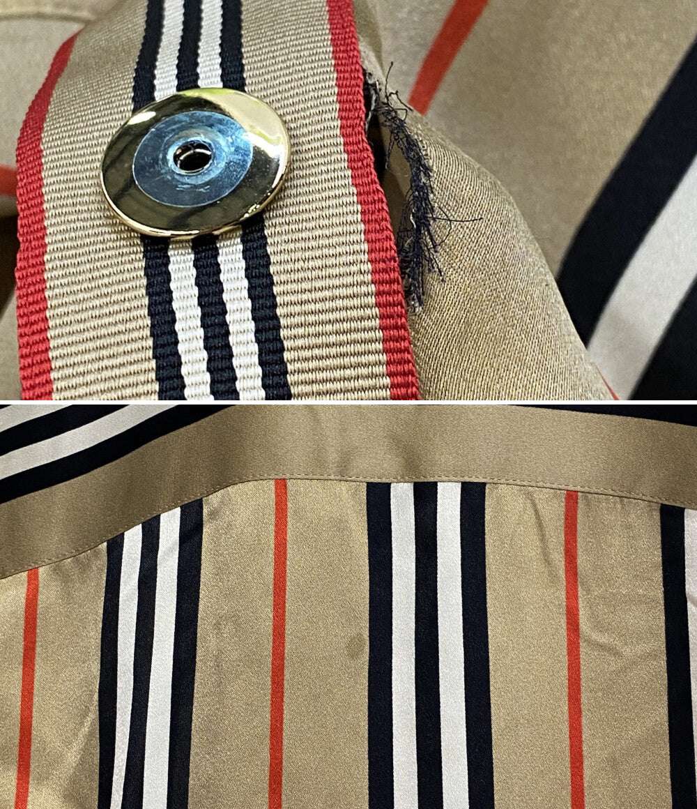 バーバリー 長袖シャツ Icon Stripe Shirt レディース SIZE UK 0