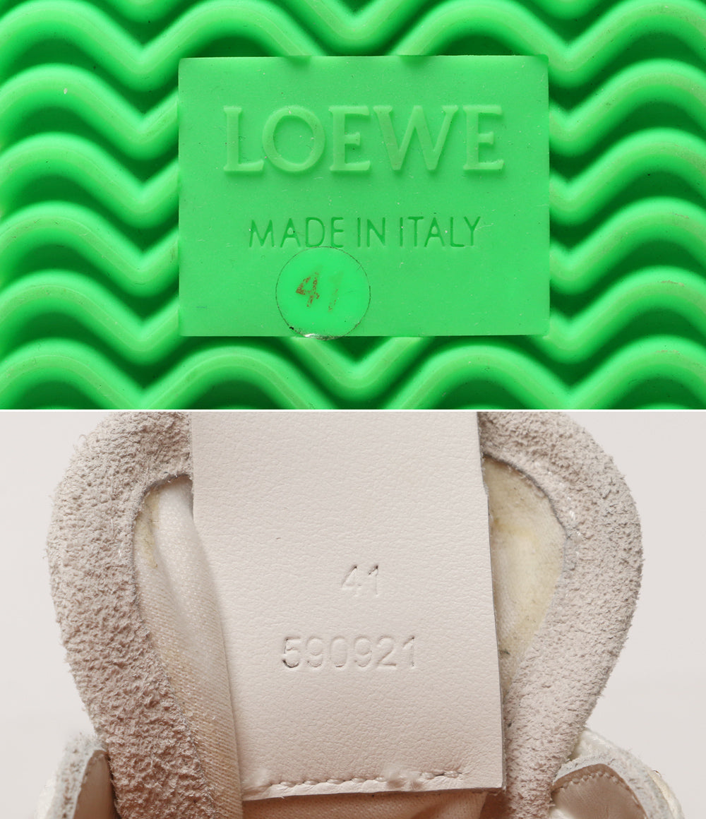 【完売品】LOEWE 27.5 ワラビー　チャッカブーツ　スニーカー　アナグラム 完売品】LOEWE 27.5 ワラビー チャッカブーツ スニーカー アナグラム