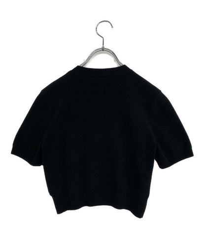 アレキサンダーワン ショートスリーブプルオーバー エンボスロゴ リブシュニール レディース SIZE S ALEXANDER WANG