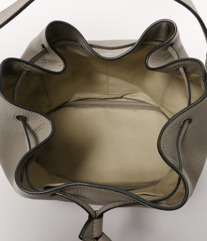 バリー ショルダーバッグ 巾着2way グレー レディース BALLY