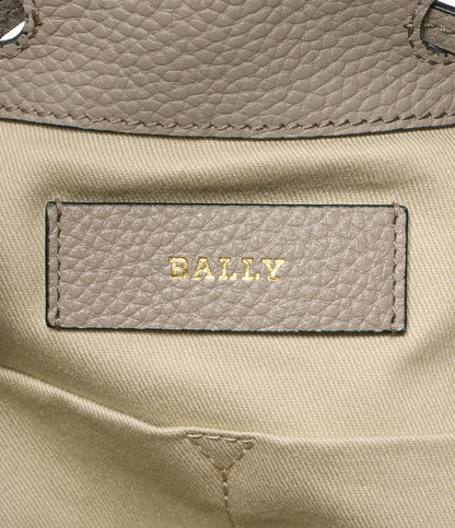 バリー ショルダーバッグ 巾着2way グレー レディース BALLY