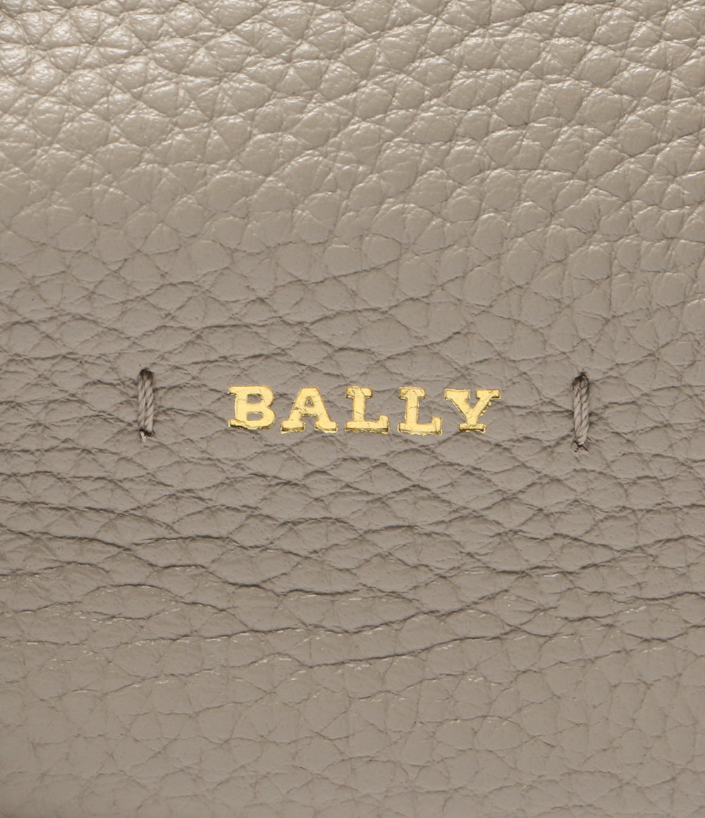 バリー ショルダーバッグ 巾着2way グレー レディース BALLY