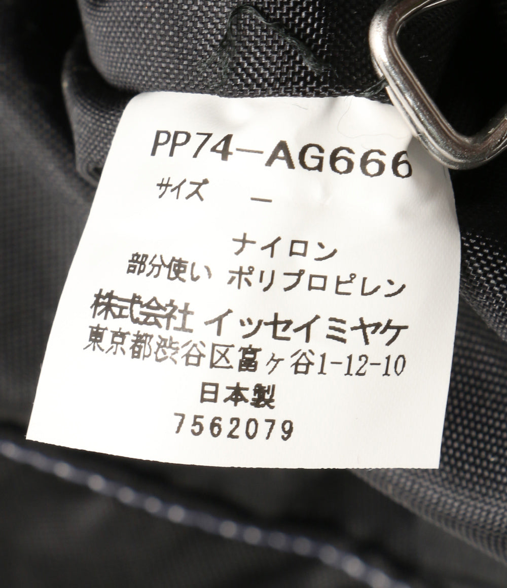 美品 pleats please ナイロントート ロゴデザイン PP74-AG666 レディース プリーツプリーズ