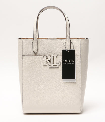 美品 LAUREN RALPH LAUREN ローレンラルフローレン ペブルド レザー スモール Cameryn トートバッグ レディース