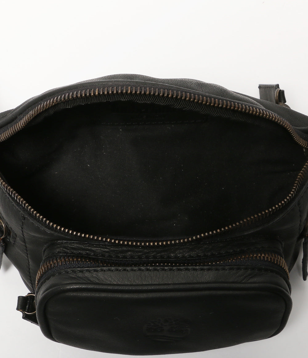Timberland ウエストバッグ Waist Pack レザー イタリア製 TB0M3020 メンズ ティンバーランド