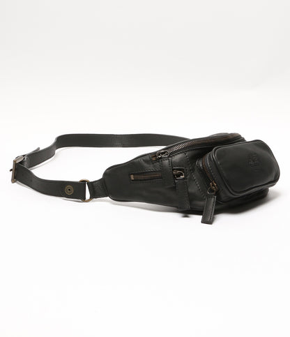 Timberland ウエストバッグ Waist Pack レザー イタリア製 TB0M3020 メンズ ティンバーランド