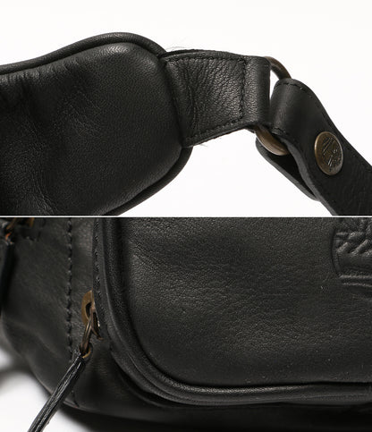 Timberland ウエストバッグ Waist Pack レザー イタリア製 TB0M3020 メンズ ティンバーランド