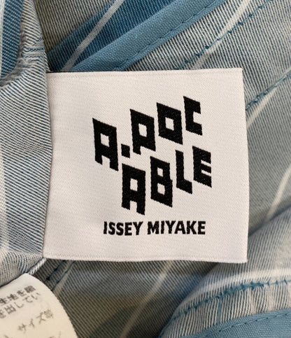 A-POC ABLE ISSEY MIYAKE エイポック エイブル イッセイ ミヤケ ストライプブルゾン AT41FC712 メンズ SIZE 1